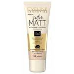 EVELINE Satin Matt Podkład 4w1 nr 103 Natural 30ml