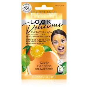 Eveline Look Delicious energetyzująca maseczka z peelingiem cytrusowym 10ml