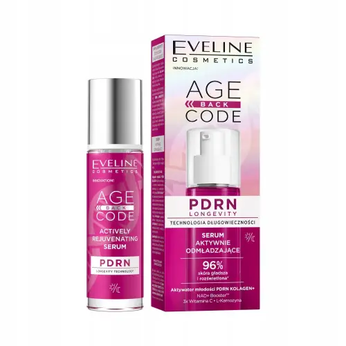Eveline Age Back Code Serum PDRN do twarzy aktywnie odmładzające 30ml