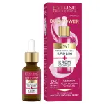 Eveline Duo Power regenerujące serum + krem odżywczy ceramidy alga skwalan